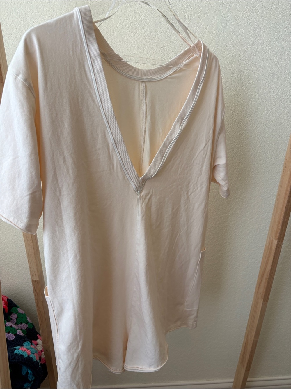 FP Movement by Free People White Short-Sleeve Romper - Picture 4 of 4